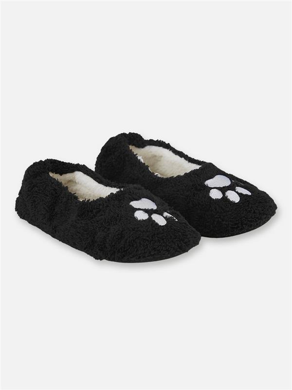 Sleepy Dog - Slipper - Black