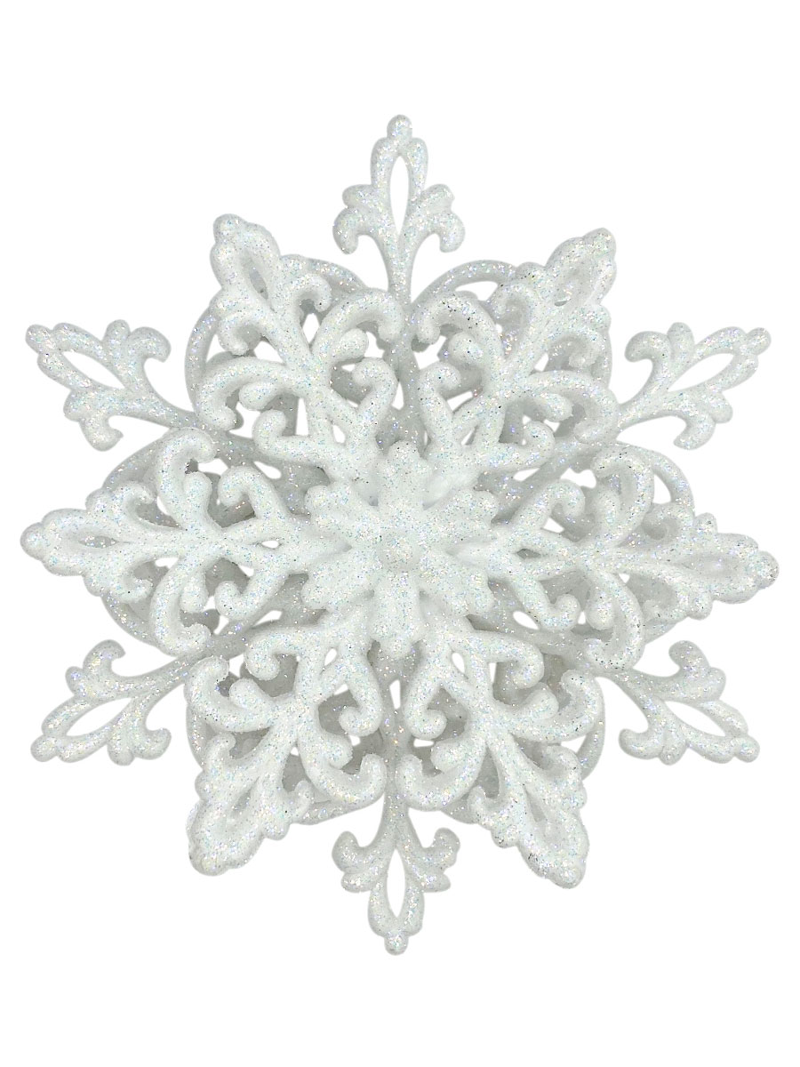 3D Schneeflocke - Christbaumschmuck - Gold