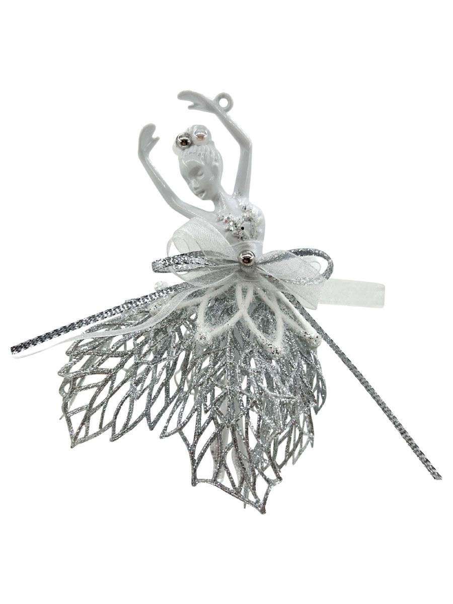 Ballerina S - Christbaumschmuck - Silber