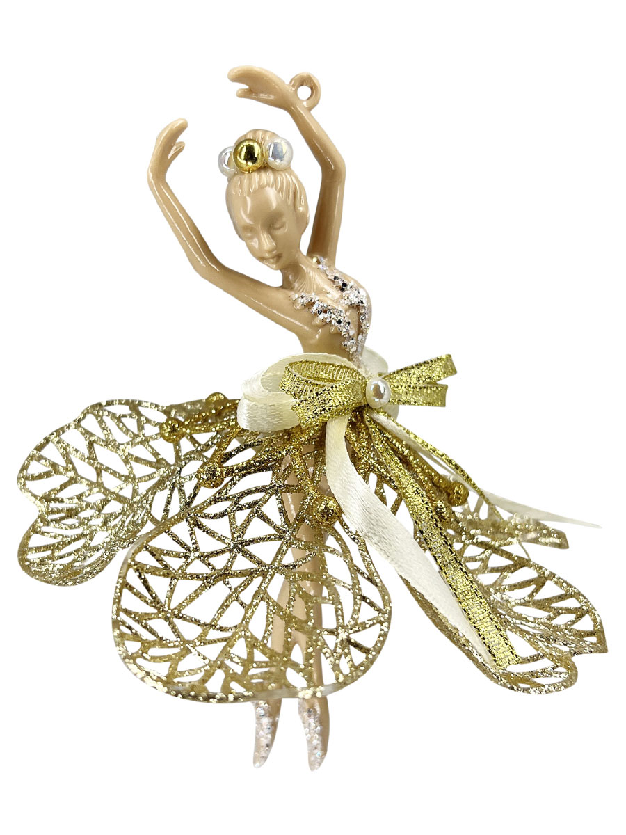 Ballerina M - Christbaumschmuck - Silber