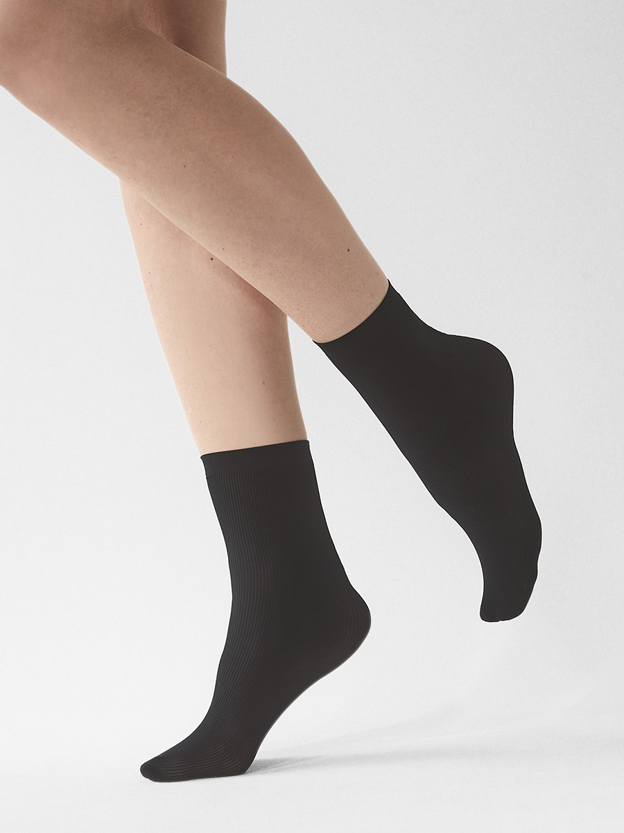 Trendy Basic Rib - Socken - Black