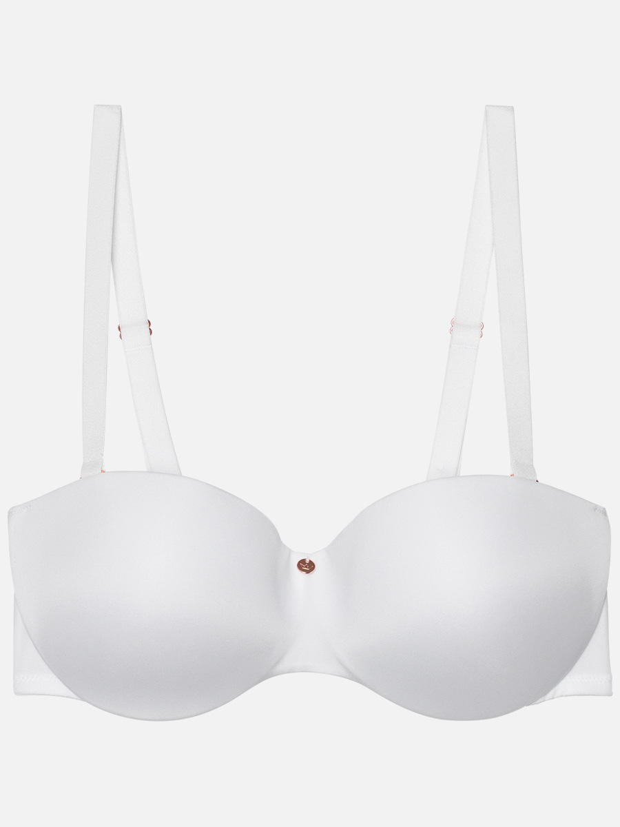 Contour Deluxe - Bandeau Bügel BH - Weiß