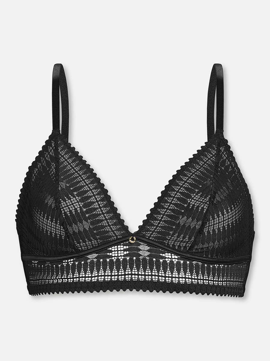 Contempo Lace - Bralette BH - Black