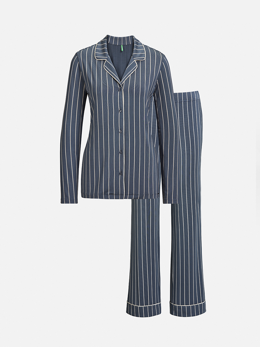 Chic Stripes - Pyjama - Blue