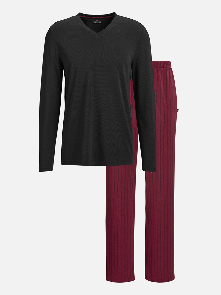 Vinyard Stripe - Pyjama - Red