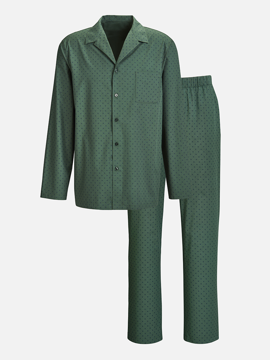 Vinyard Luxe - Pyjama - Green