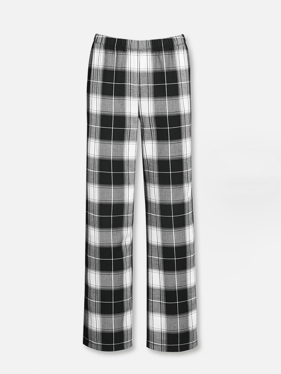 Black Check - Hose - Black