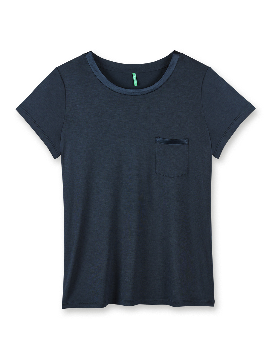 Modal Luxe - Nachtwäsche Shirt - Darkblue