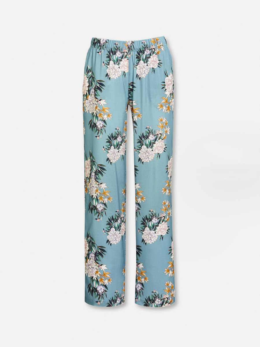 Autumn Bloom - Hose - Lightblue