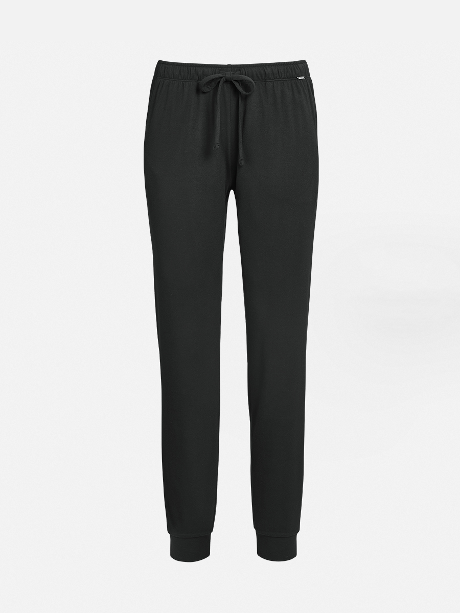 Warm Nights - Nachtwäsche Hose - Black