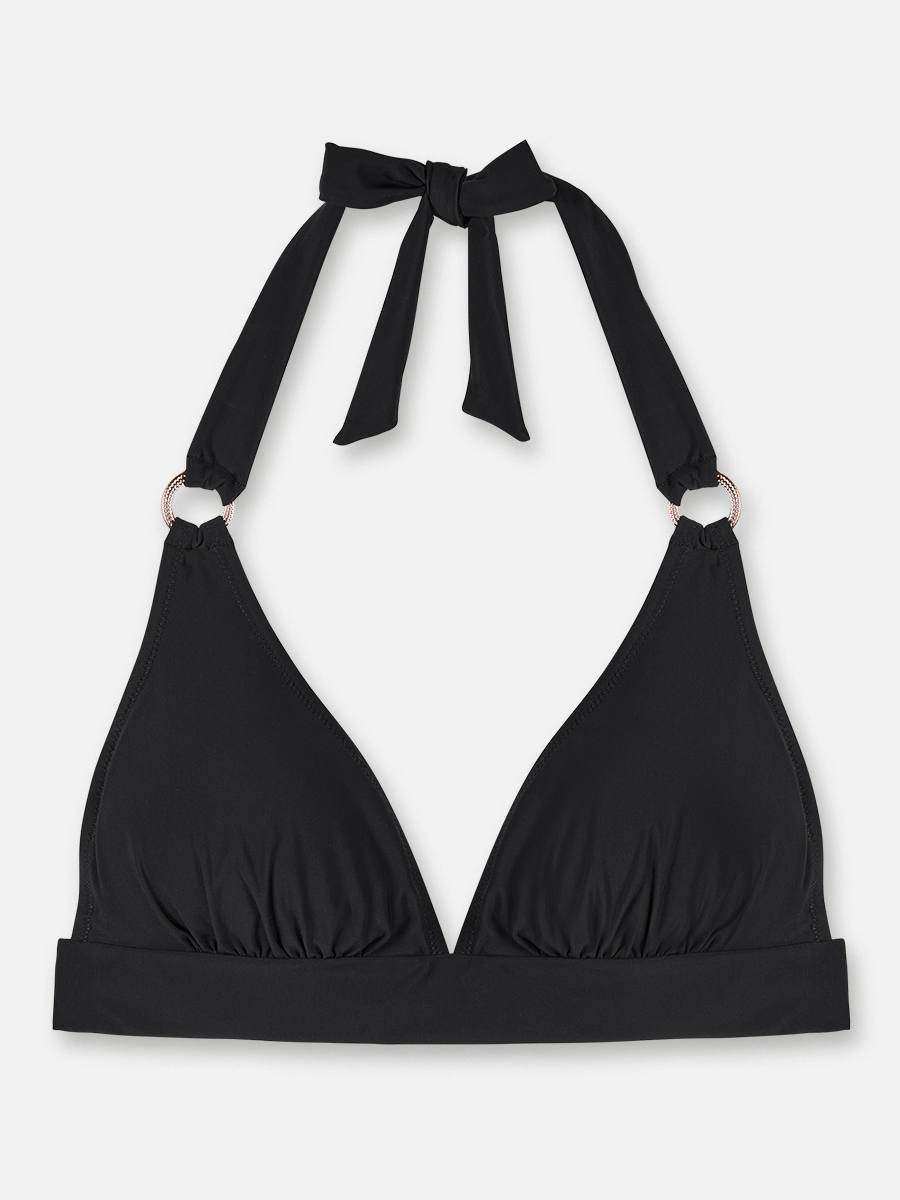 Bora Bora Black - Triangel Bikini-Top - Black
