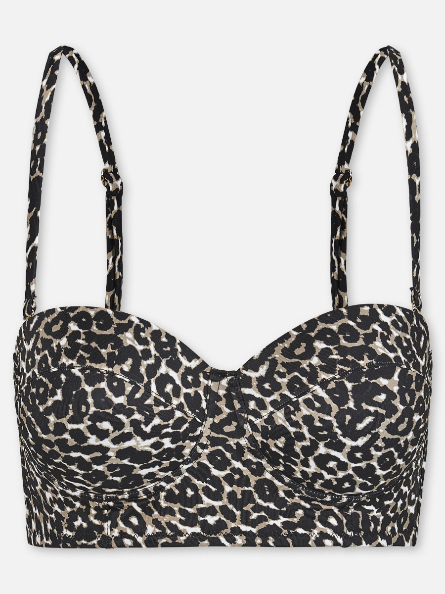 Classic Leopard - Bikini-Top - Leopard