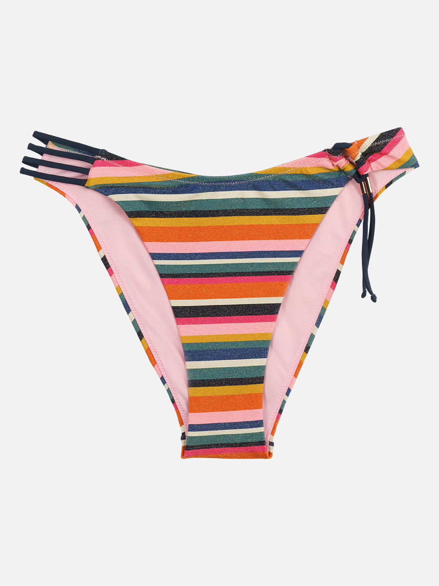 Rainbow Shimmer - Bikini-Hose Tanga - Bunt