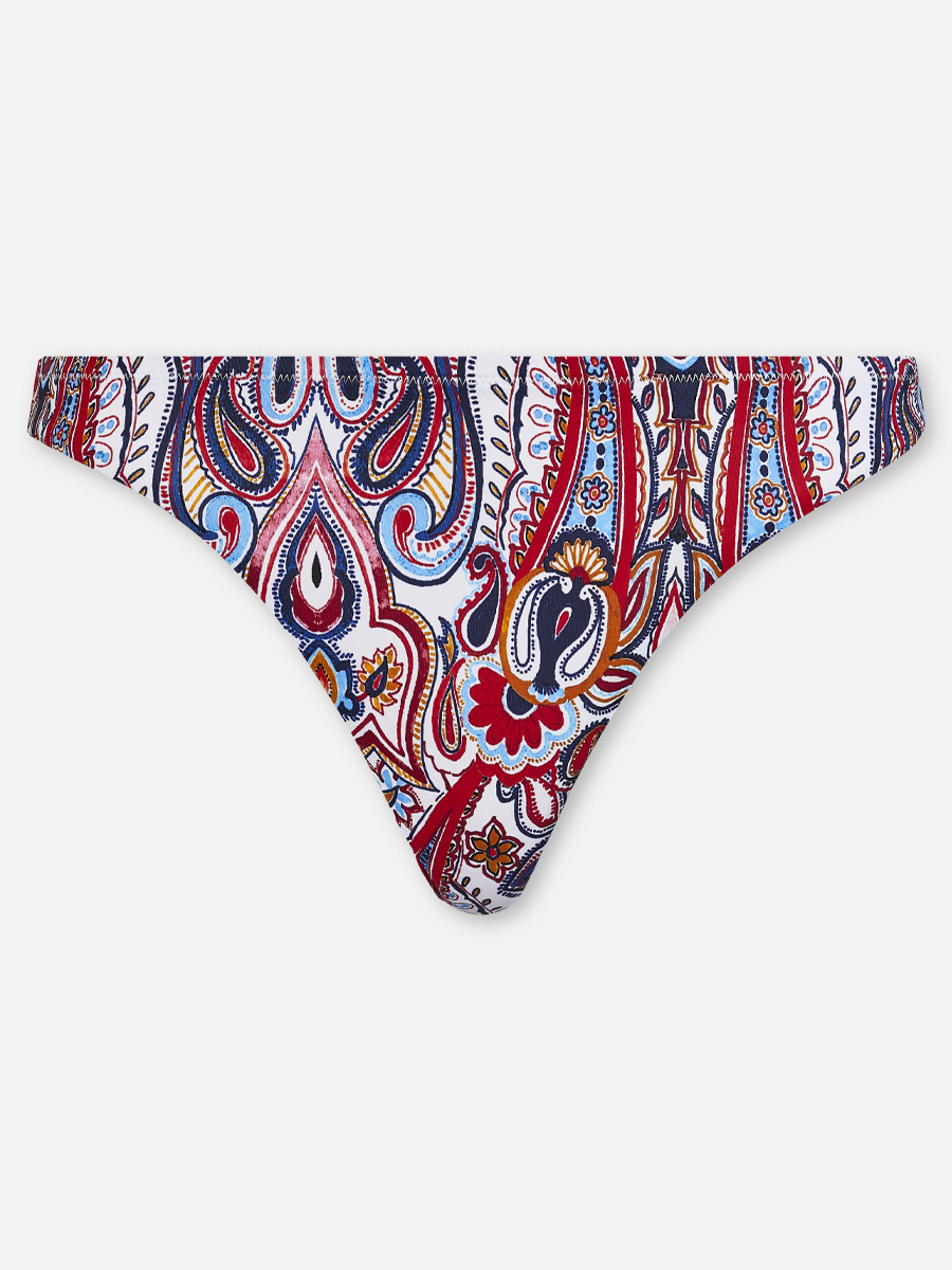 Coastal Paisley - Bikini-Hose Minislip - Bunt