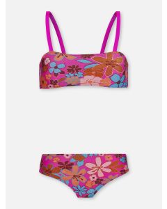 Flower Shimmer - Kinder Bikini-Top & Minislip