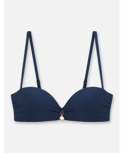 Maritim Rib - Bandeau Bikini-Top