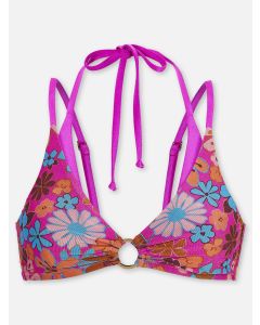 Flower Shimmer - Triangel Bikini-Top