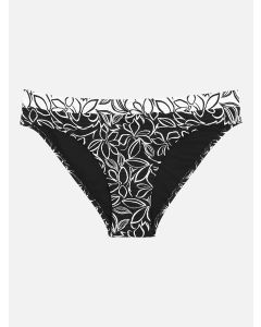 Floral Jacquard - Bikini-Hose Minislip