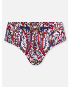 Coastal Paisley - Bikini-Hose Taillenslip