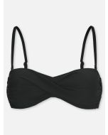 Bora Bora Black - Bandeau Bikini-Top