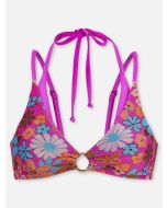 Flower Shimmer - Triangel Bikini-Top